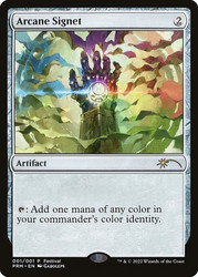 Arcane Signet (Festival)\nPromo: General\nSingle\nMagic The Gathering