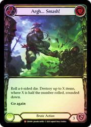 Argh... Smash! Rainbow Foil English