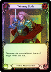 Twinning Blade Rainbow Foil English