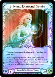 Shiyana, Diamond Gemini Cold Foil English