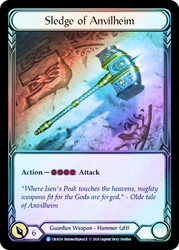 Sledge of Anvilheim Cold Foil English