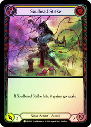 Soulbead Strike (Yellow) Rainbow Foil English
