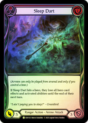 Sleep Dart (Red) Rainbow Foil English