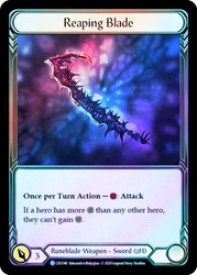 Reaping Blade Cold Foil English