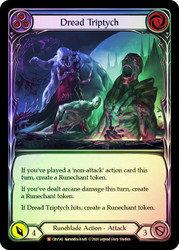 Dread Triptych Rainbow Foil English