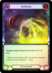 Aetherize Rainbow Foil English