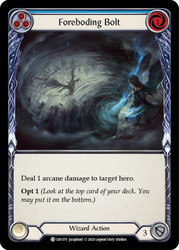 Foreboding Bolt (Blue) Non-foil English
