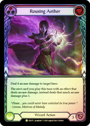 Rousing Aether (Red) Rainbow Foil English