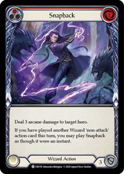 Snapback (Red) Non-foil English