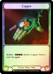 Copper Rainbow Foil English