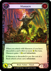 Massacre Rainbow Foil English