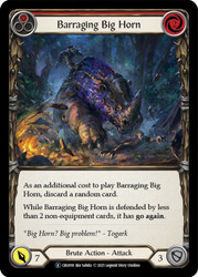 Barraging Big Horn (Red) Non-foil English