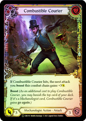 Combustible Courier (Yellow) Rainbow Foil English