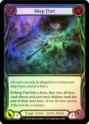 Sleep Dart (Blue) Rainbow Foil English