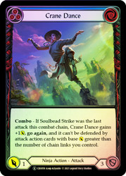 Crane Dance (Blue) Rainbow Foil English