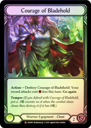 Courage of Bladehold Rainbow Foil English
