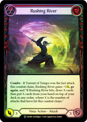 Rushing River (Red) Rainbow Foil English