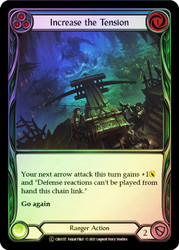Increase the Tension (Blue) Rainbow Foil English