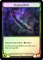 Reaping Blade Rainbow Foil English