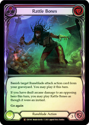 Rattle Bones Rainbow Foil English