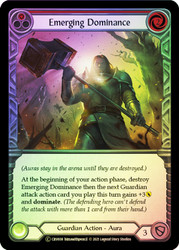 Emerging Dominance (Red) Rainbow Foil English