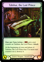 Talishar, the Lost Prince Rainbow Foil English