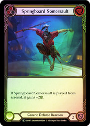 Springboard Somersault Rainbow Foil English