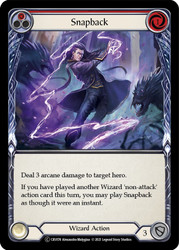 Snapback (Red) Non-foil English