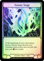Seismic Surge Rainbow Foil English