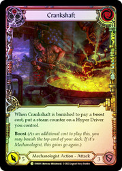 Crankshaft (Red) Rainbow Foil English