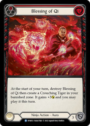 Blessing of Qi (Red) Non-foil English