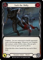 Sack the Shifty (Blue) Non-foil English