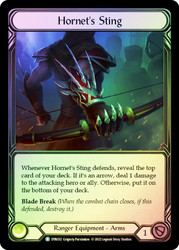 Hornet's Sting Rainbow Foil English