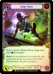 Jump Start (Yellow) Rainbow Foil English