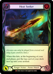 Heat Seeker Rainbow Foil English