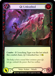 Qi Unleashed (Yellow) Rainbow Foil English