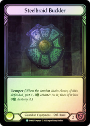 Steelbraid Buckler Rainbow Foil English