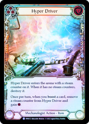 Hyper Driver (Blue) Cold Foil English