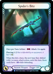 Spider's Bite Cold Foil English