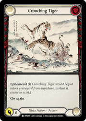Crouching Tiger Non-foil English