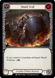 Shield Wall (Red) Non-foil English