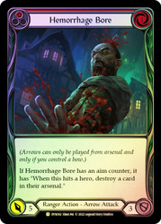Hemorrhage Bore (Red) Rainbow Foil English
