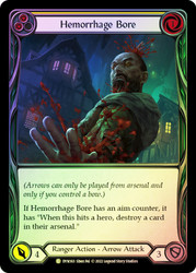 Hemorrhage Bore (Yellow) Rainbow Foil English