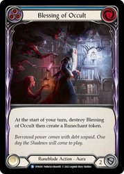 Blessing of Occult (Blue) Non-foil English