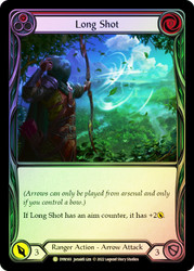 Long Shot (Red) Rainbow Foil English