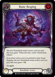 Runic Reaping (Yellow) Non-foil English