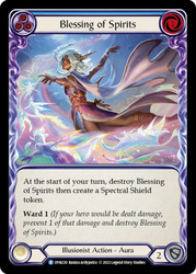 Blessing of Spirits (Blue) Non-foil English
