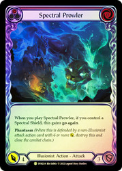 Spectral Prowler (Red) Rainbow Foil English