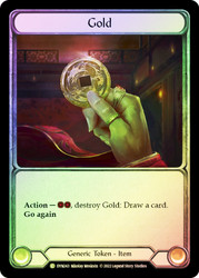 Gold Rainbow Foil English