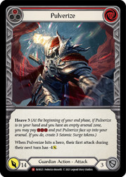 Pulverize Non-foil English